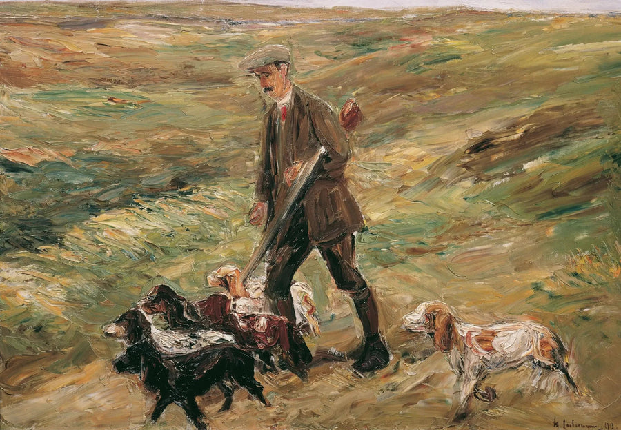 Jæger i klitterne - Max Liebermann