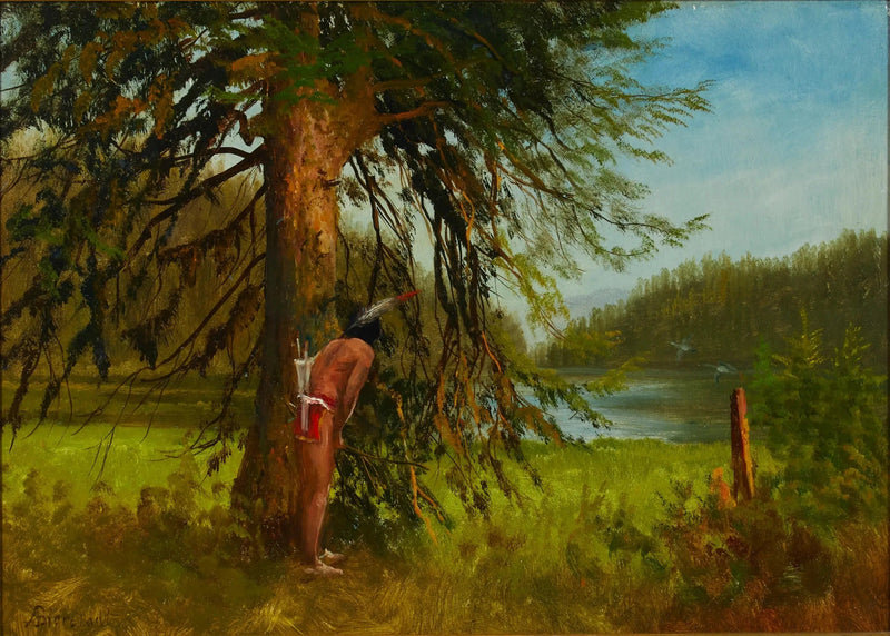 indianjæger - Albert Bierstadt