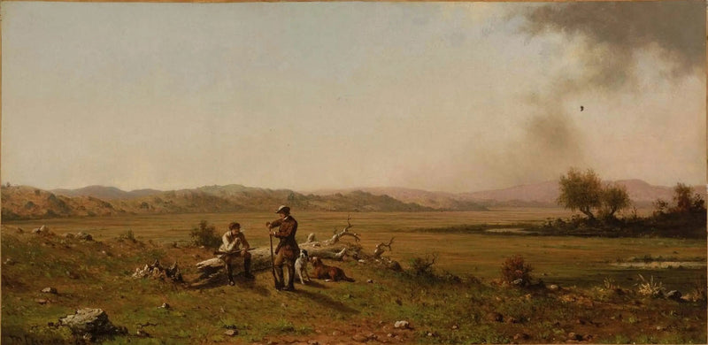 Jægere i hvile - Martin Johnson Heade