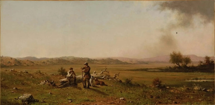 Jægere i hvile - Martin Johnson Heade