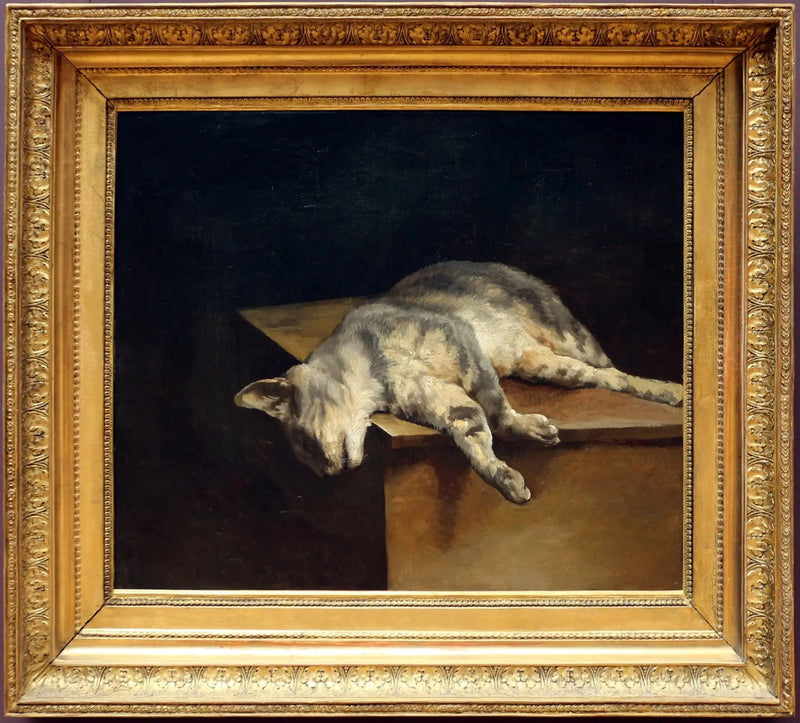 Død hund - Théodore Géricault
