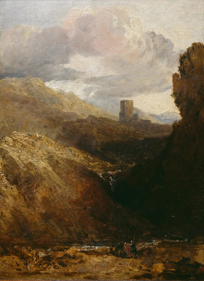 Dolbadarn Slot - J. M. W. Turner