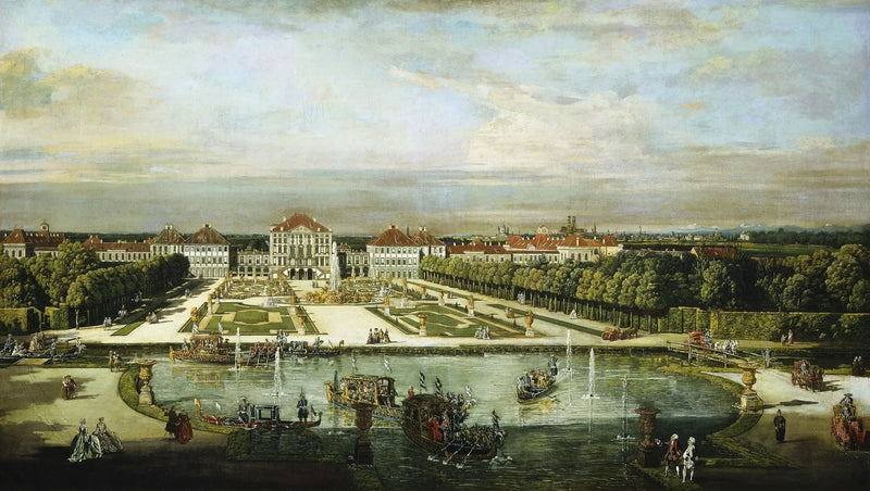 Château de Nymphenburg, München - Canaletto