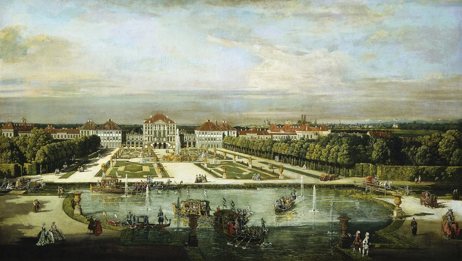 Château de Nymphenburg, München - Canaletto