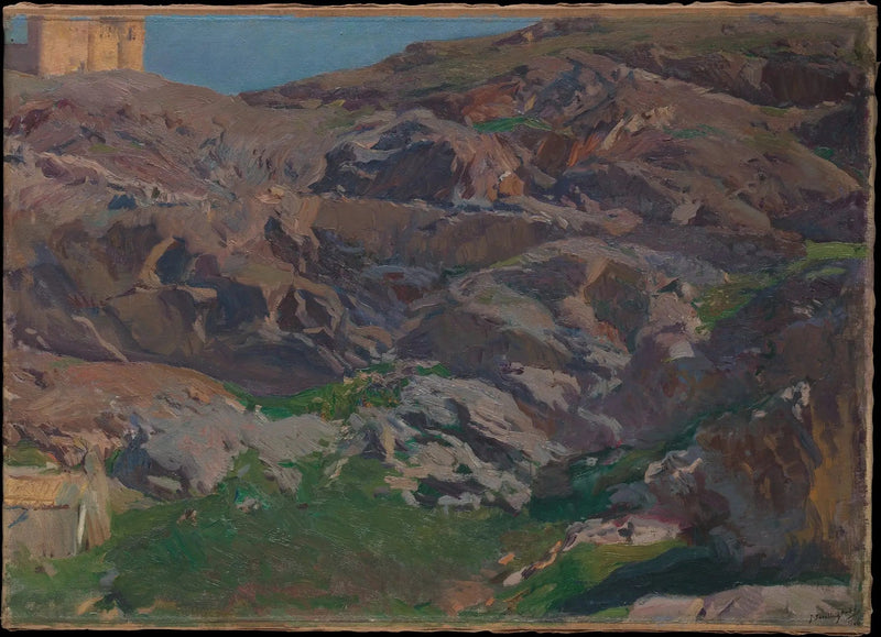 San Servando Slot, Toledo - Joaquín Sorolla