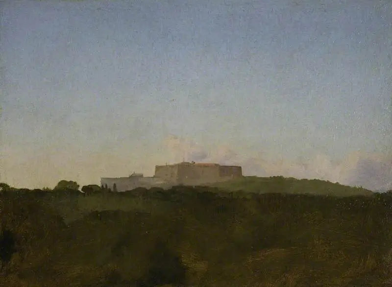 Château Sant'Elmo, fra Capodimonte - Edgar Degas