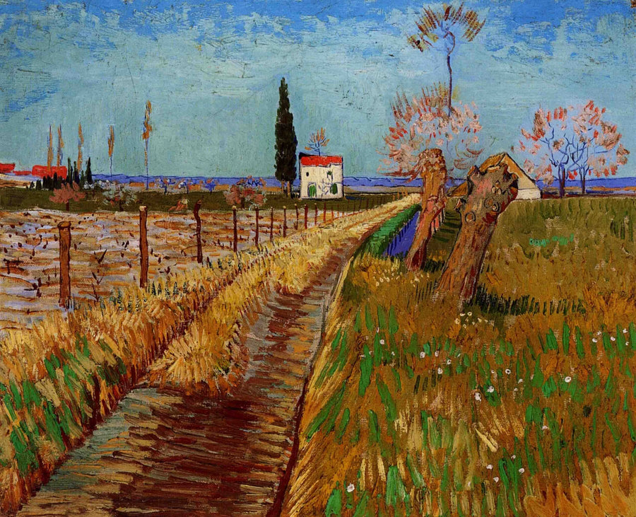 Sti gennem en pilmark - Vincent van Gogh