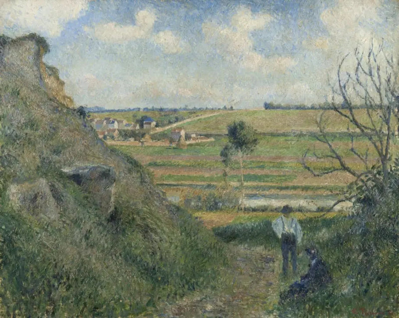 Hulevej, udsigt over Épluches - Camille Pissarro