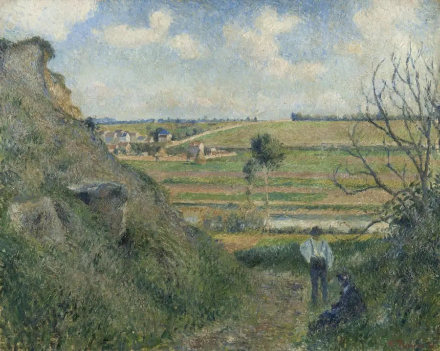Hulevej, udsigt over Épluches - Camille Pissarro