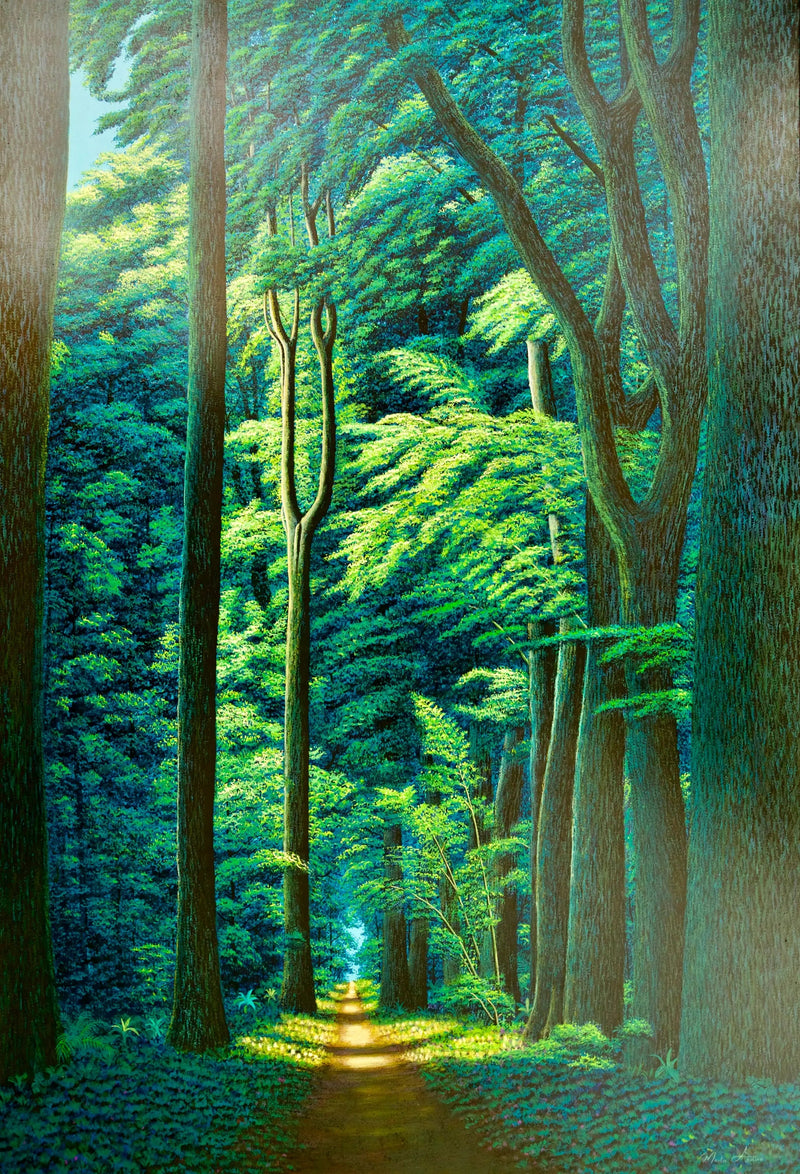 Sti i den Grønne Skov  | 130 x 190 cm