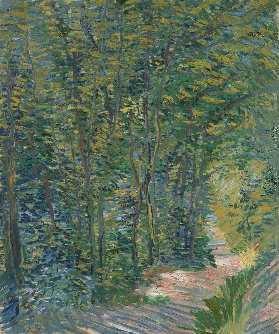 Sti i skoven - Vincent van Gogh