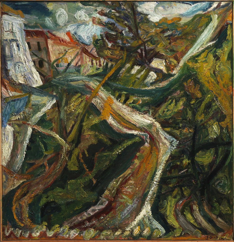 Chemin de la Fontaine des Tins à Céret - Chaim Soutine