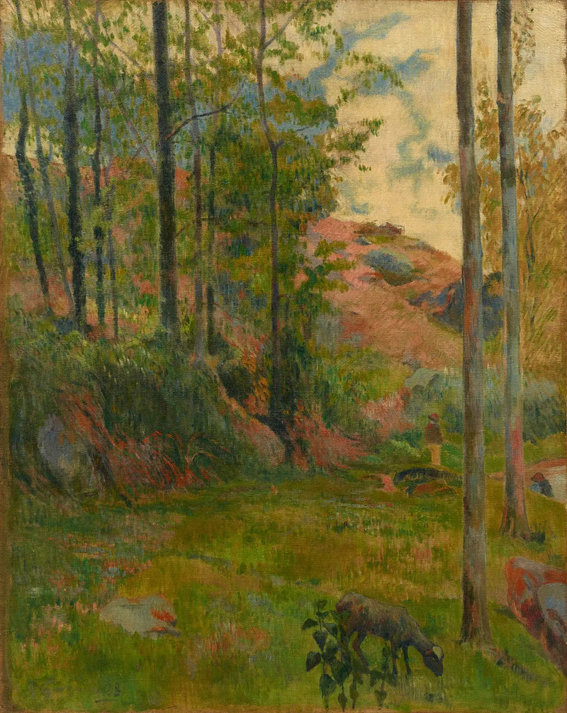 Sti ved bunden af Pont-Aven - Paul Gauguin