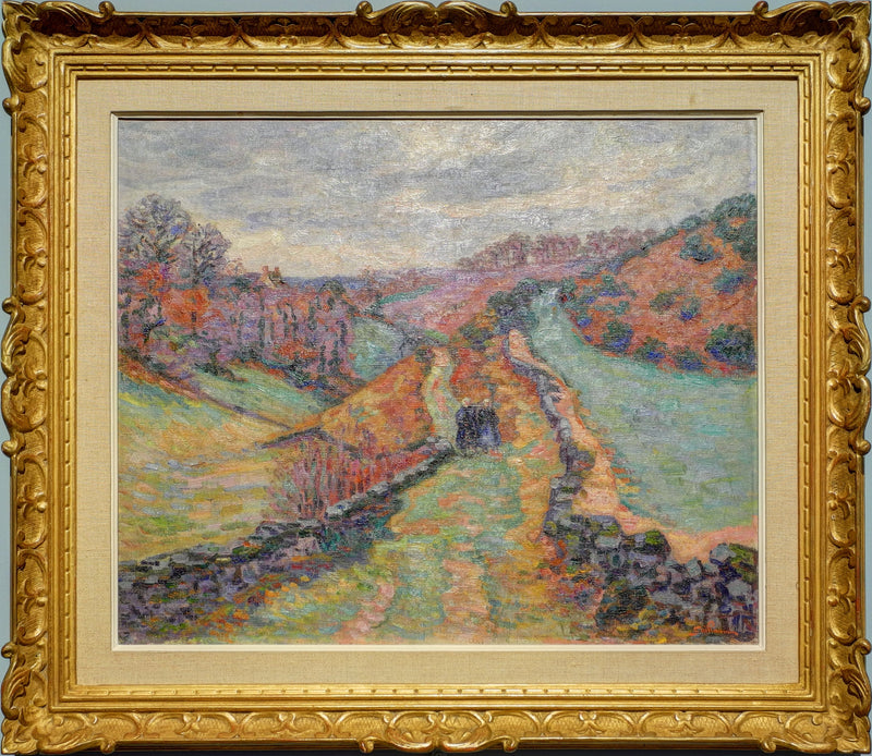 Sti nær Crozant. - Armand Guillaumin