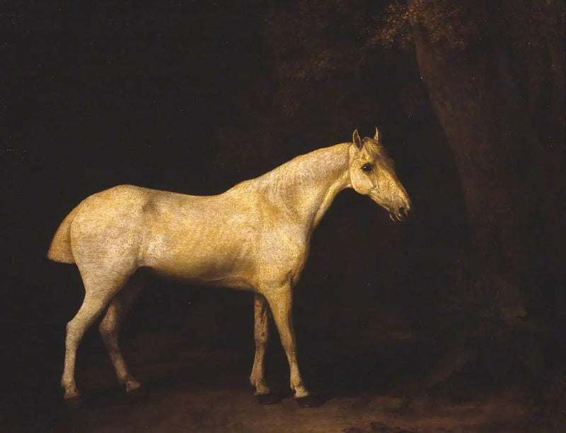 Hest i skyggen af en skov - George Stubbs