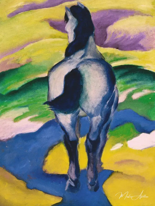 Cheval bleu II - Franz Marc - Reproductions de tableaux et peintures haut de gamme