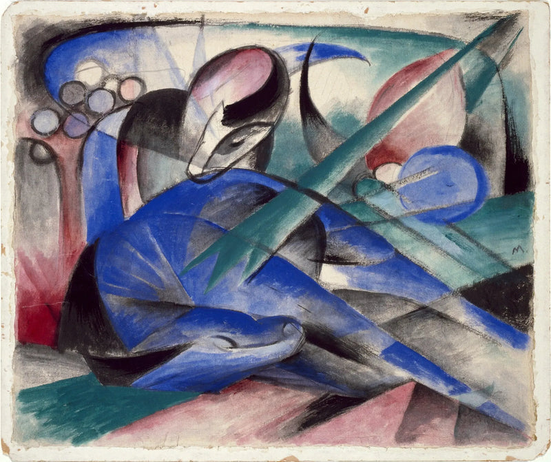 Drømmenes hest - Franz Marc