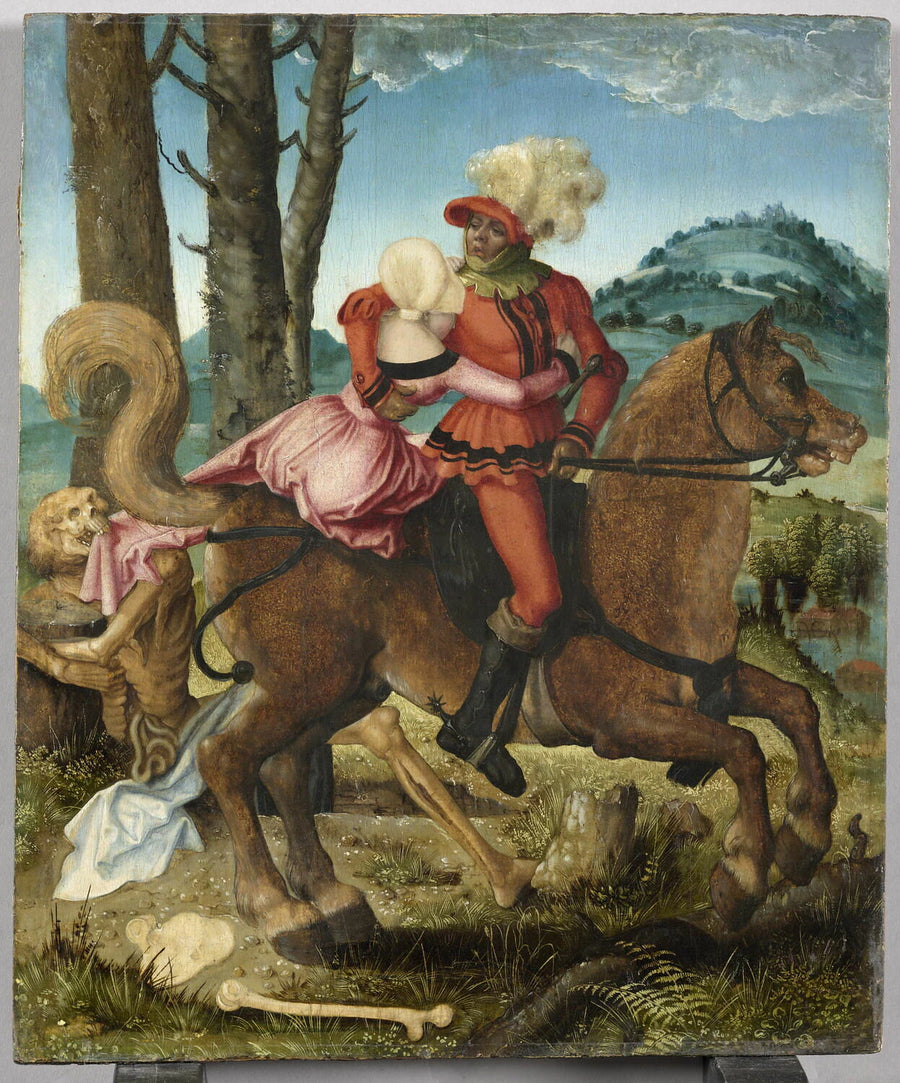 Le chevalier, la femme et la Mort - Hans Baldung Grien