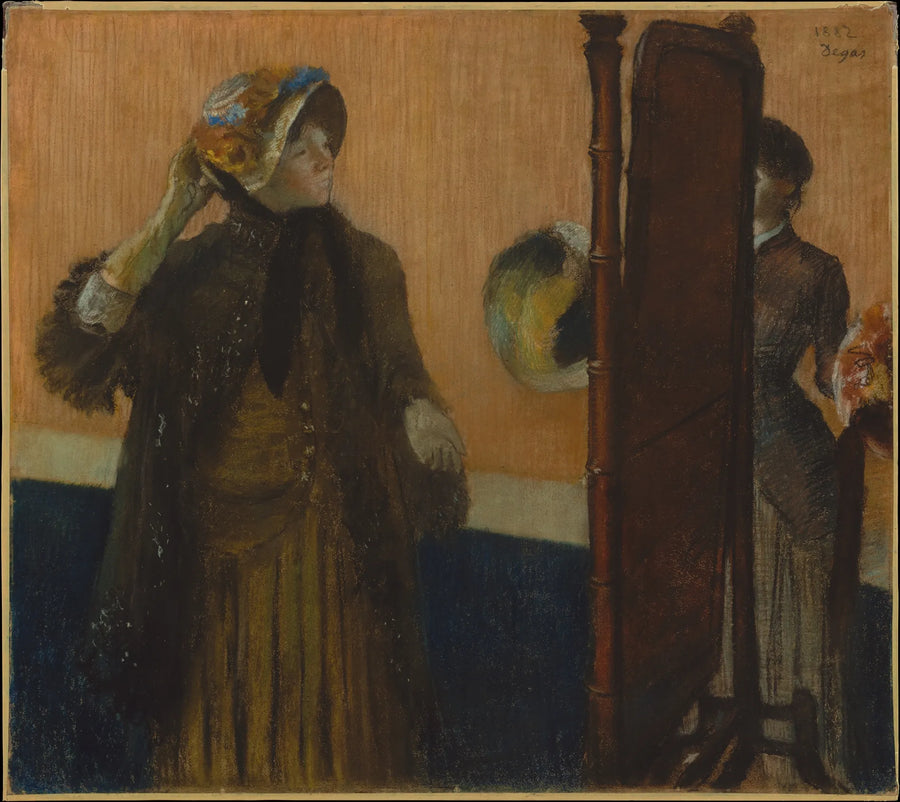 Hos modisten - Edgar Degas