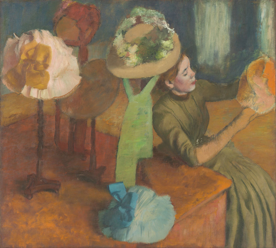 Chez la modiste - Edgar Degas