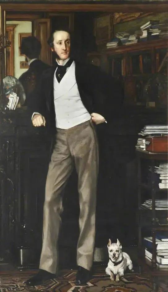 Chichester Samuel Parkinson-Fortescue (1823–1898), baron Carlingford og 2. baron Clermont - James Tissot