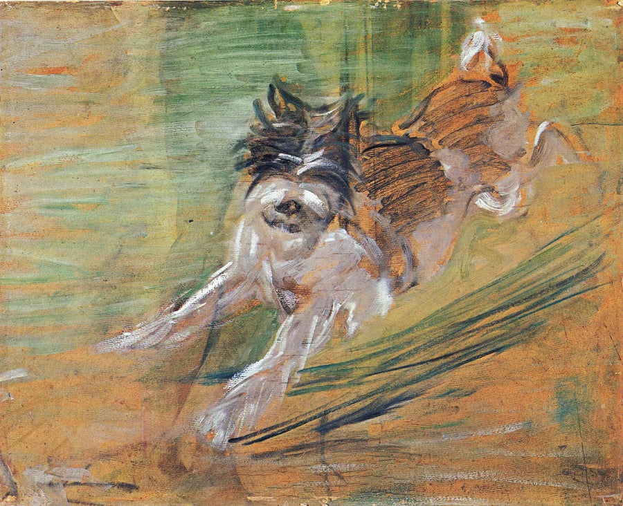 Springende hund - Franz Marc