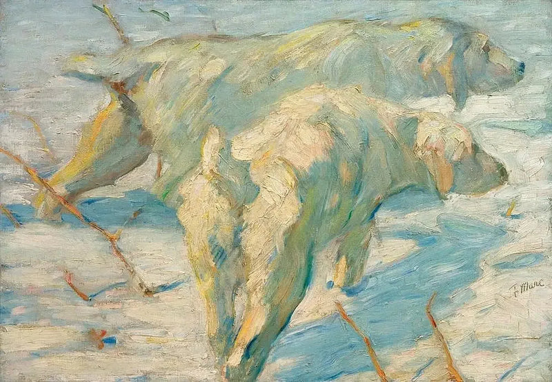 Sibiriske hyrdehunde - Franz Marc