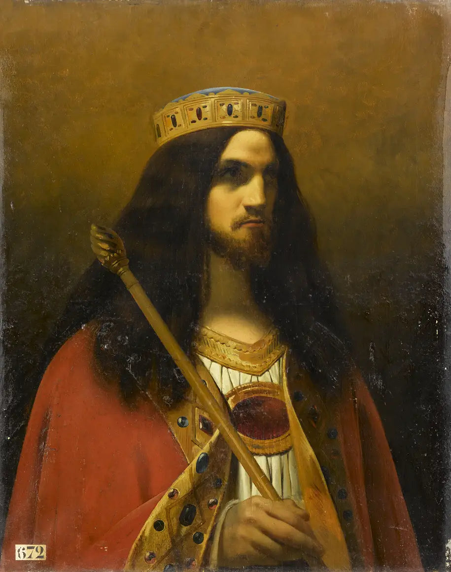Childéric III, roi des Francs - Émile Signol image 1 reproduction réalisée par Alpha Reproduction