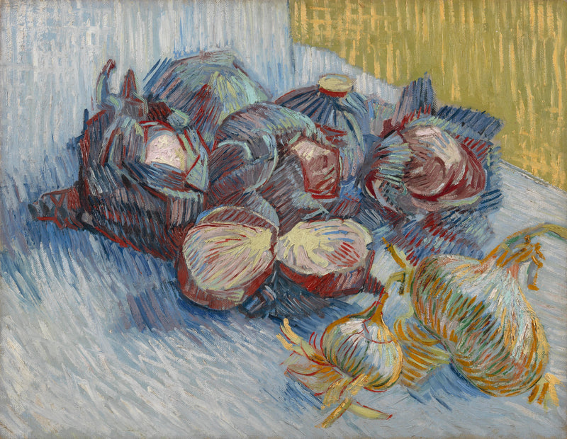 Røde kul og hvidløg - Vincent van Gogh