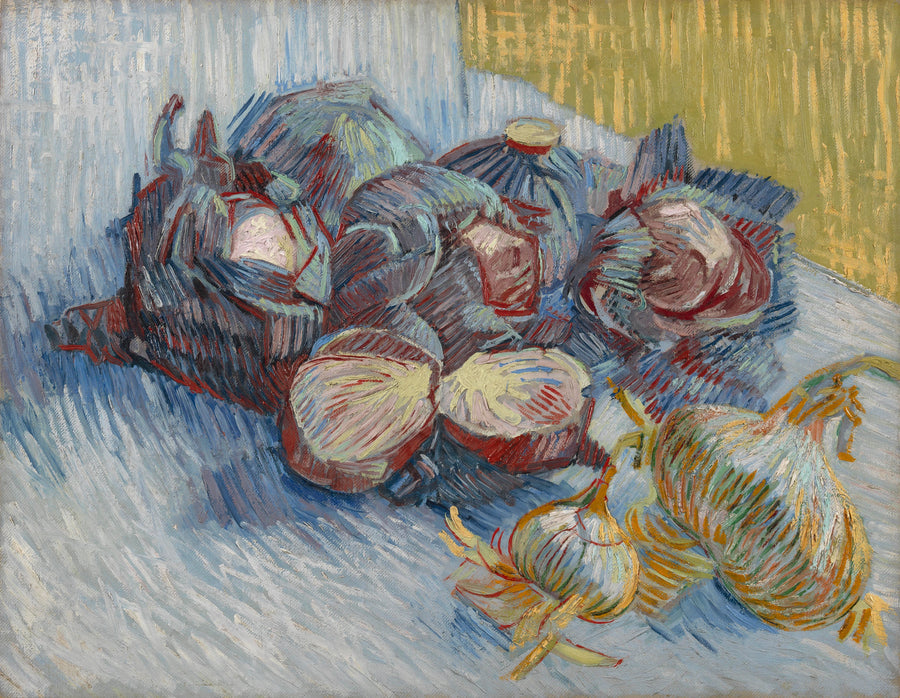 Røde kul og hvidløg - Vincent van Gogh