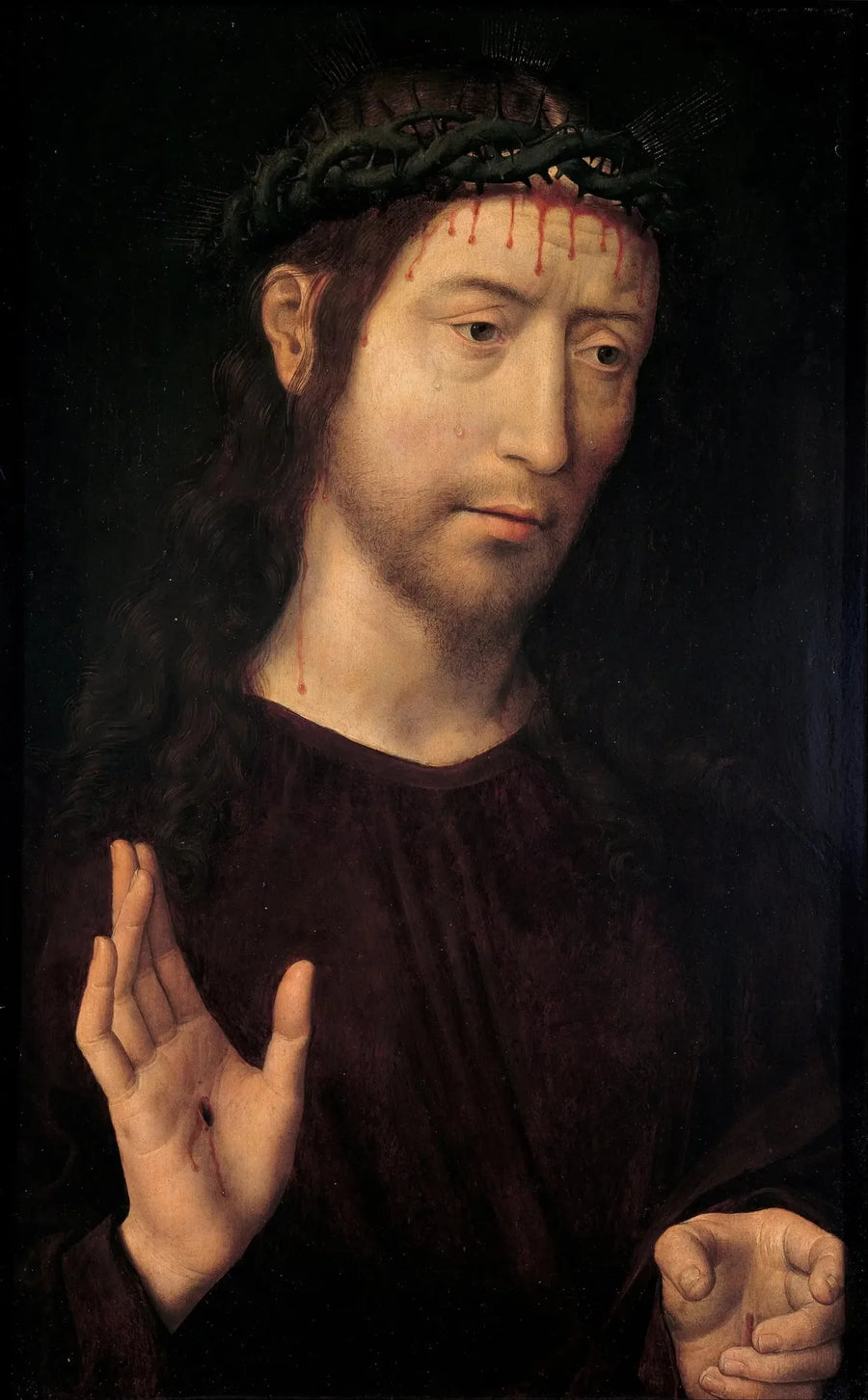 Christ velsignende - Hans Memling