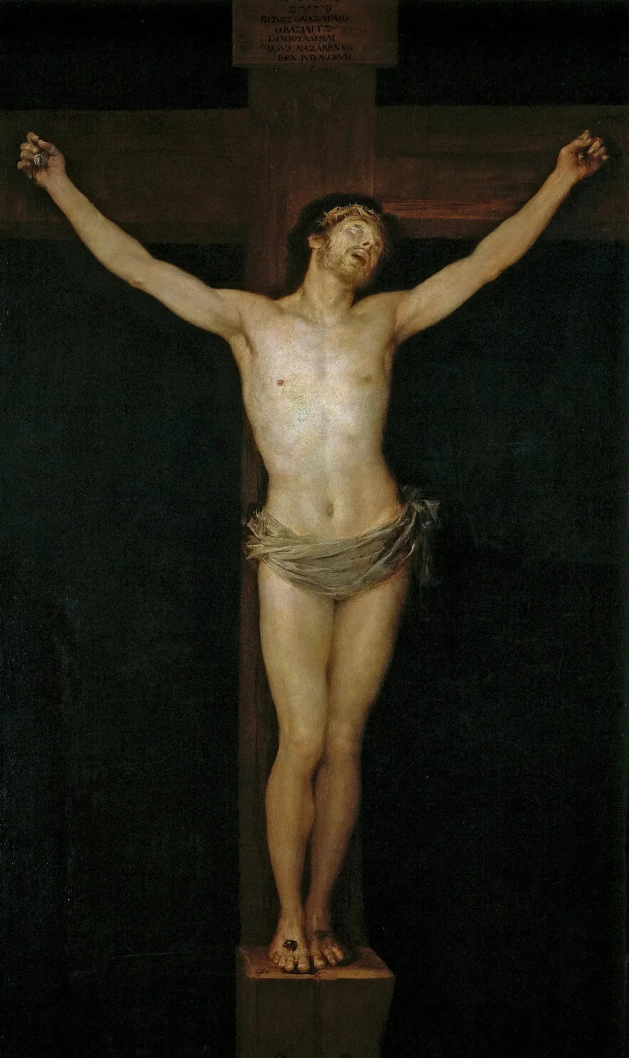 Kristus korsfæstet - Francisco de Goya