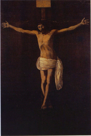 Christ Korsfæstet - Francisco de Zurbarán