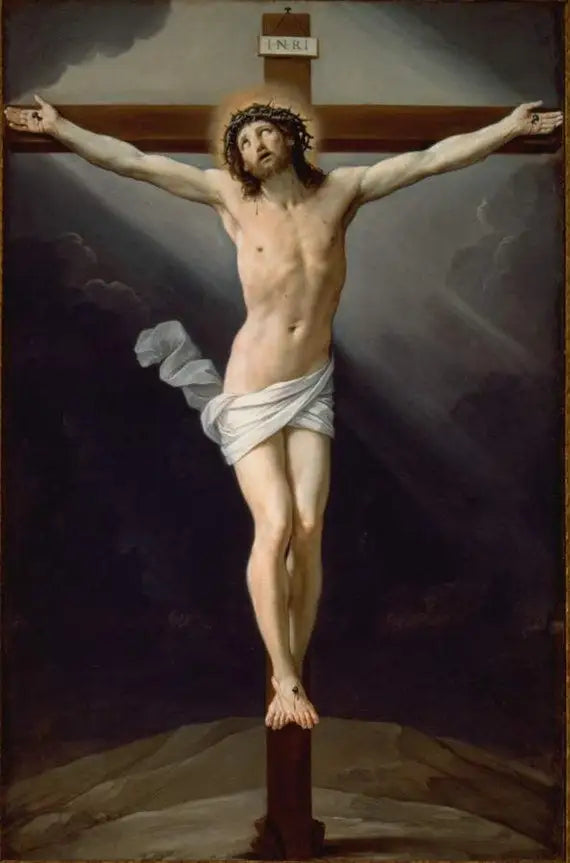 Christ crucifié - Guido Reni image 1 copie peinte à la main à l’huile
