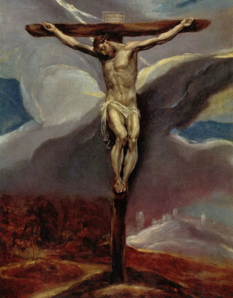 Christ på korset - El Greco