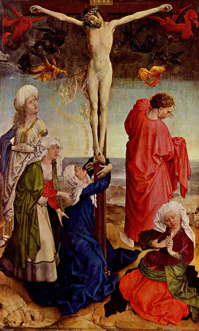Christ på korset - Robert Campin
