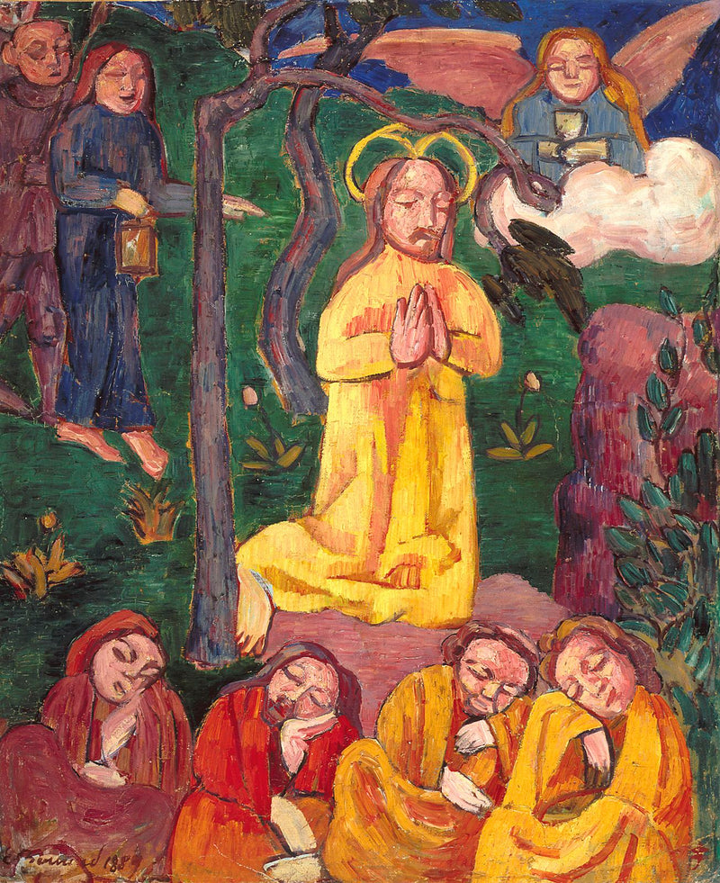Christ jaune - Émile Bernard