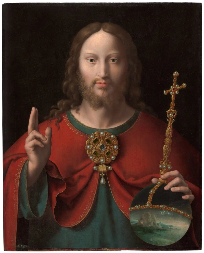Kristus den Frelser - Joos van Cleve