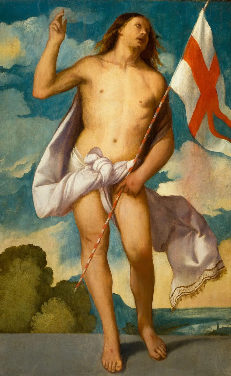 Christ genopstået - Titian