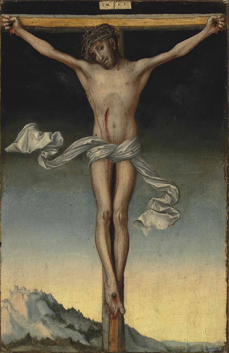 Kristus på korset - Lucas Cranach den Ældre