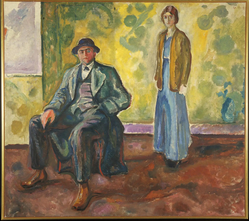 Christian og Hjørdis Gierløff - Edvard Munch