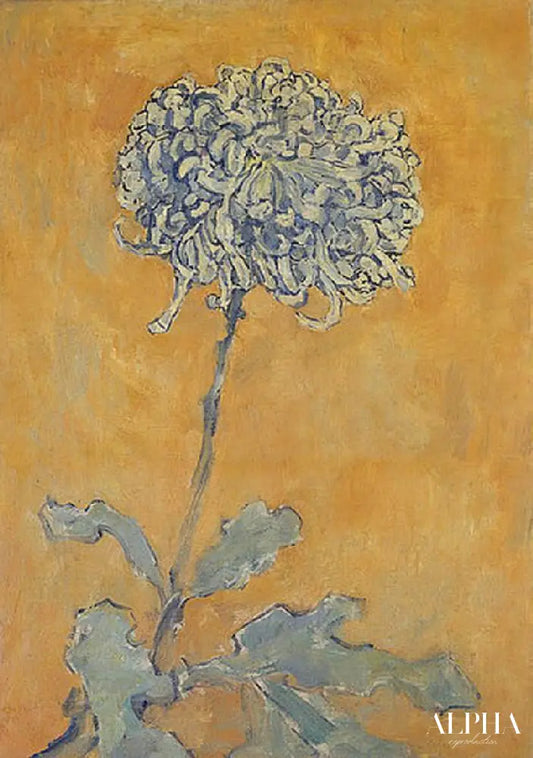 Chrysanthème - Mondrian - Reproductions de tableaux et peintures haut de gamme