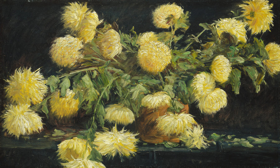 Chrysanthèmes - Unknown 19th Century
