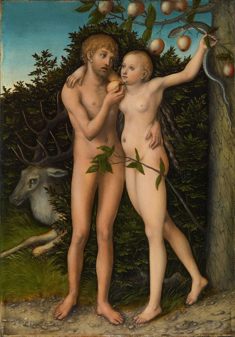 Menneskets fald - Lucas Cranach den Ældre