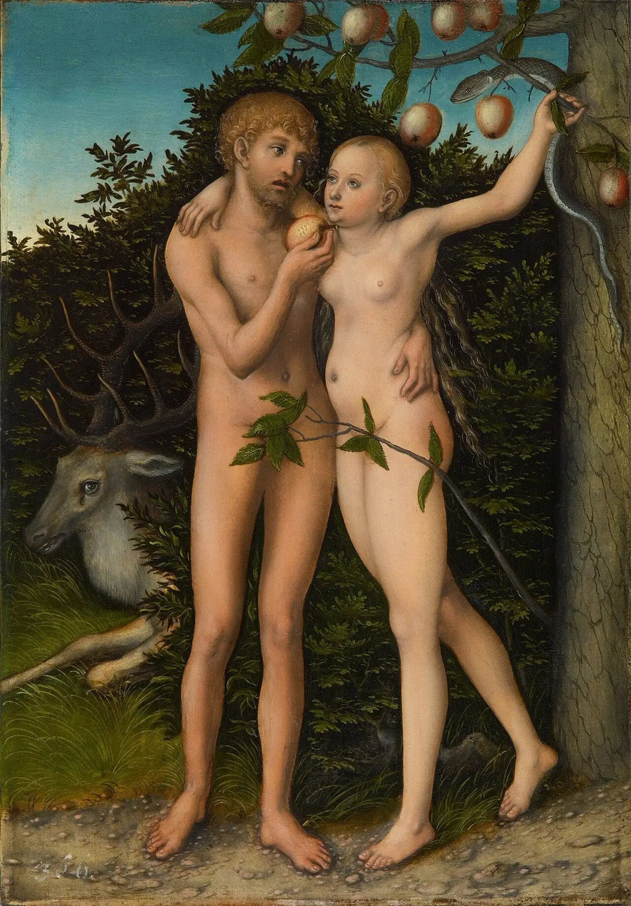 Menneskets fald - Lucas Cranach den Ældre