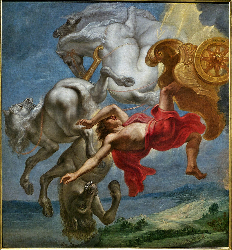 La chute de Phaéton - Pierre Paul Rubens|Jan Carel van Eyck