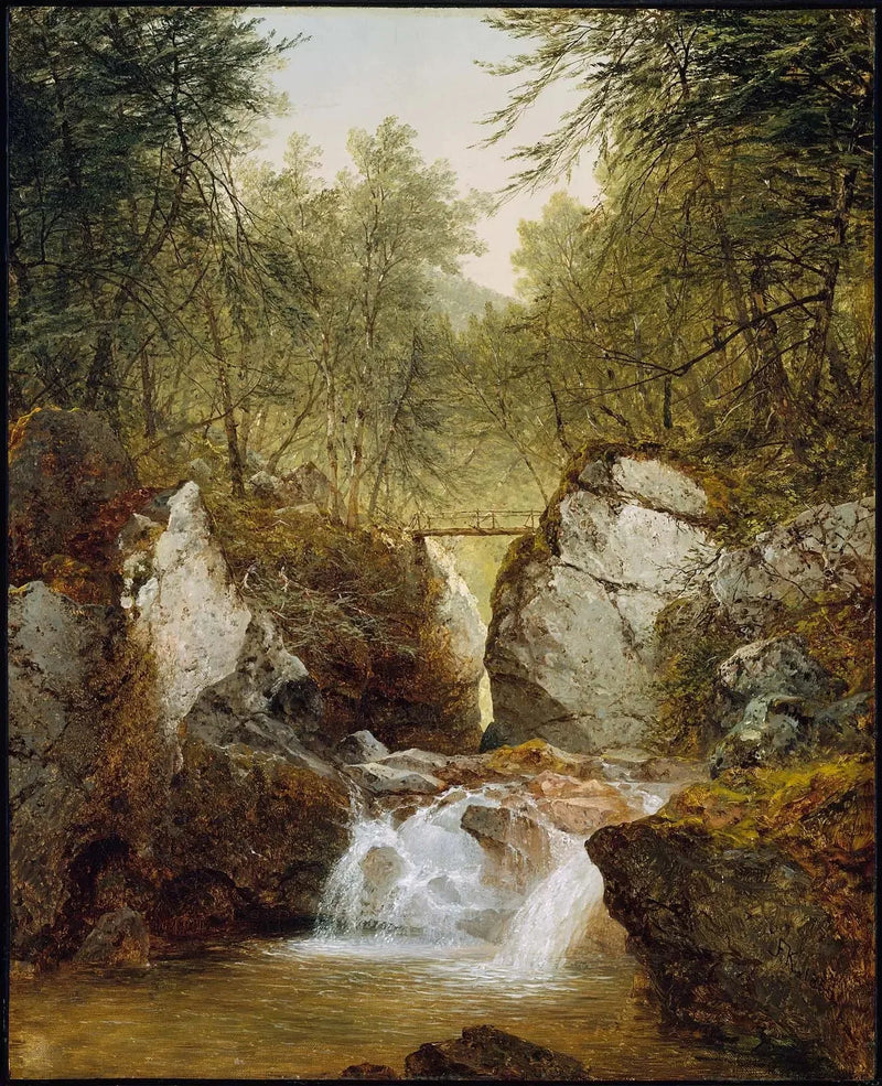Bash-Bish-faldet, Massachusetts - John Frederick Kensett