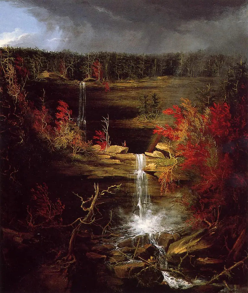 Kaaterskill-faldende - Thomas Cole