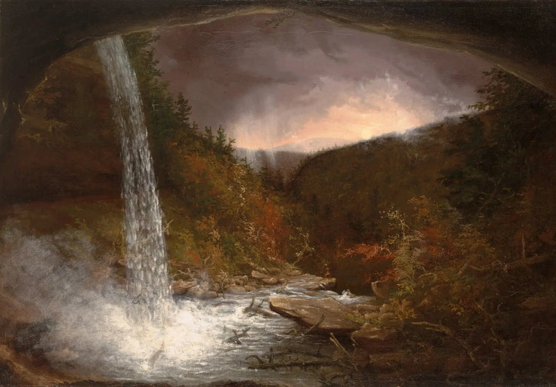 Kaaterskill-faldende vandløb - Thomas Cole