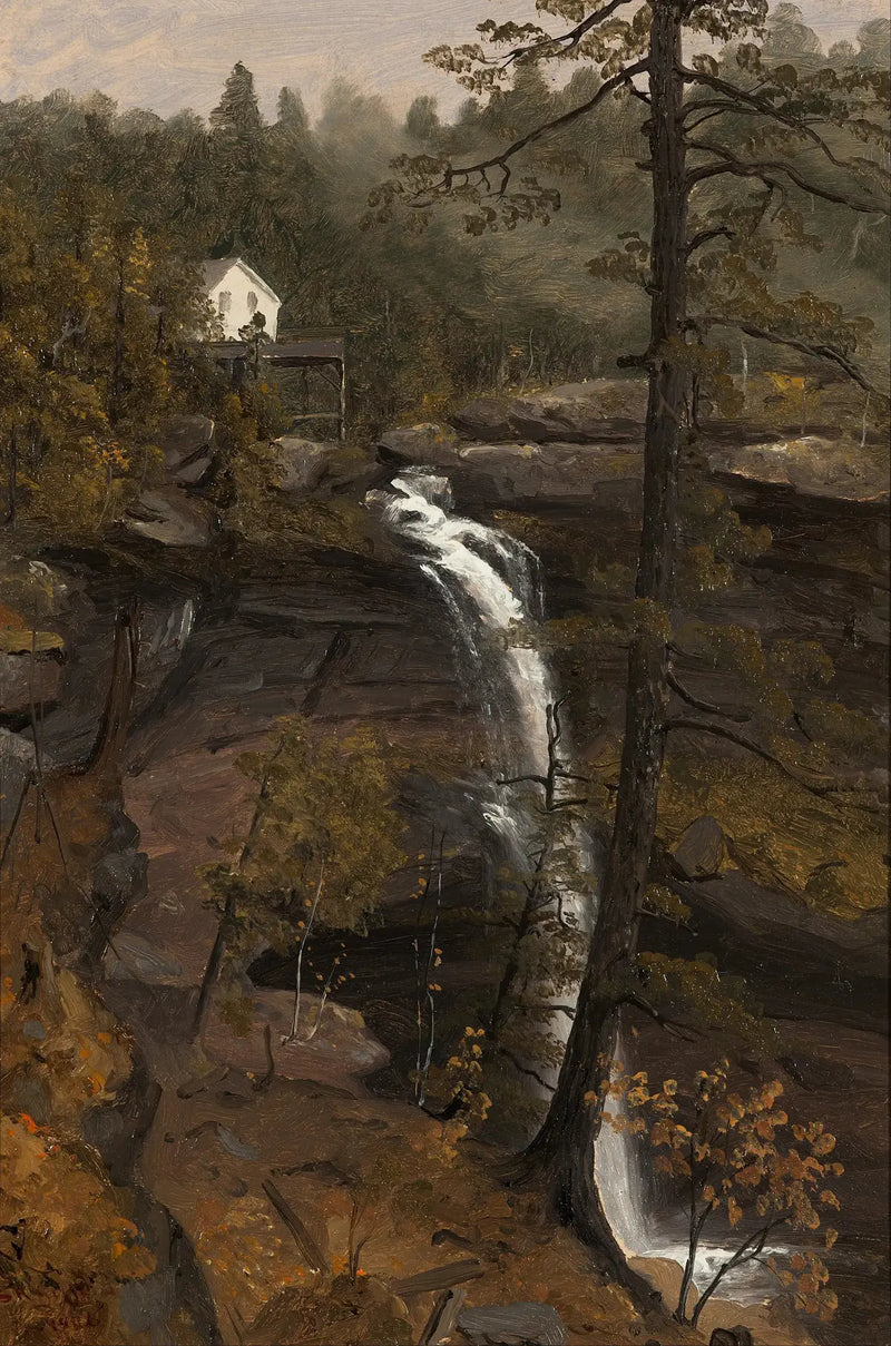 Kauterskill-fald - Sanford Robinson Gifford